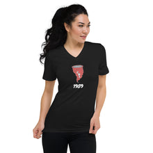 CHS 1989 (Tornado) - Unisex Short Sleeve V-Neck T-Shirt