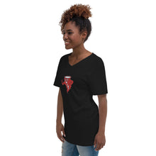 CHS Tornado Mascot - Unisex Short Sleeve V-Neck T-Shirt