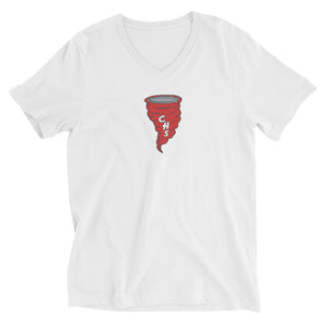 CHS 1989 (Tornado) - Unisex Short Sleeve V-Neck T-Shirt