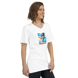 CHS 2024 Reunion - Unisex Short Sleeve V-Neck T-Shirt