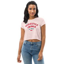 All-Over Print Crop Tee - PINK (Scuba Lobster)