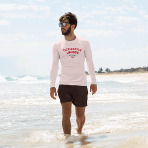 Men's Rash Guard - PINK (Scuba Lobster)