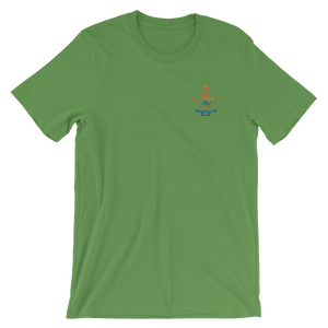 Unisex Short Sleeve Jersey T-Shirt - Ticklestick Lounge Full Logo (Color Stitching)