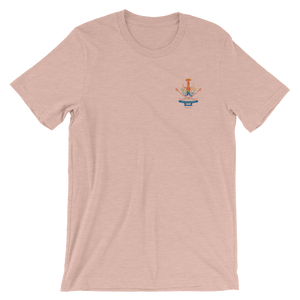 Unisex Short Sleeve Jersey T-Shirt - Ticklestick Lounge Full Logo (Color Stitching)
