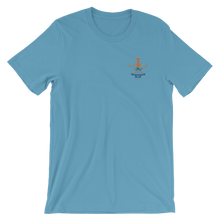 Unisex Short Sleeve Jersey T-Shirt - Ticklestick Lounge Full Logo (Color Stitching)