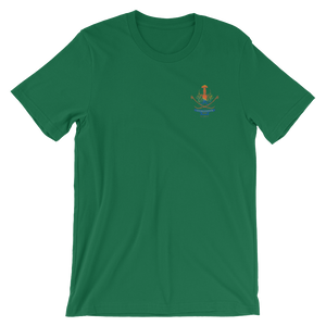 Unisex Short Sleeve Jersey T-Shirt - Ticklestick Lounge Full Logo (Color Stitching)