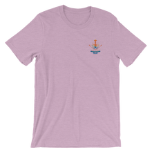 Unisex Short Sleeve Jersey T-Shirt - Ticklestick Lounge Full Logo (Color Stitching)