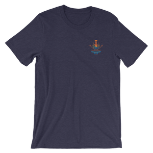 Unisex Short Sleeve Jersey T-Shirt - Ticklestick Lounge Full Logo (Color Stitching)