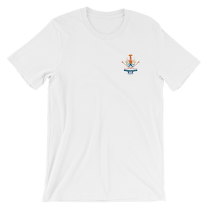 Unisex Short Sleeve Jersey T-Shirt - Ticklestick Lounge Full Logo (Color Stitching)