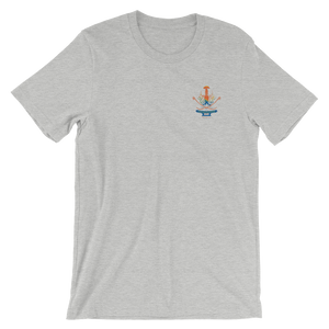 Unisex Short Sleeve Jersey T-Shirt - Ticklestick Lounge Full Logo (Color Stitching)