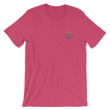 Unisex Short Sleeve Jersey T-Shirt - Ticklestick Lounge Full Logo (Color Stitching)