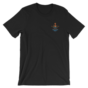 Unisex Short Sleeve Jersey T-Shirt - Ticklestick Lounge Full Logo (Color Stitching)