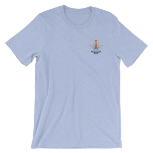 Unisex Short Sleeve Jersey T-Shirt - Ticklestick Lounge Full Logo (Color Stitching)