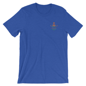 Unisex Short Sleeve Jersey T-Shirt - Ticklestick Lounge Full Logo (Color Stitching)