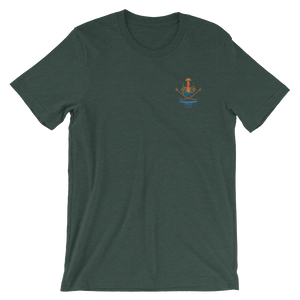 Unisex Short Sleeve Jersey T-Shirt - Ticklestick Lounge Full Logo (Color Stitching)