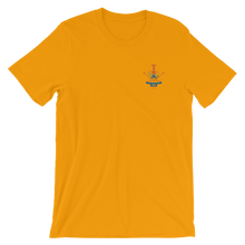 Unisex Short Sleeve Jersey T-Shirt - Ticklestick Lounge Full Logo (Color Stitching)