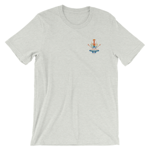 Unisex Short Sleeve Jersey T-Shirt - Ticklestick Lounge Full Logo (Color Stitching)