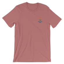 Unisex Short Sleeve Jersey T-Shirt - Ticklestick Lounge Full Logo (Color Stitching)
