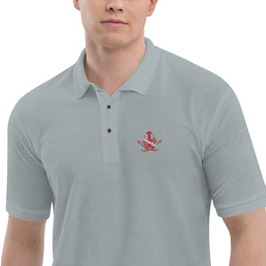 Men's Premium Polo - Scuba Lobster