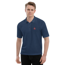 Men's Premium Polo - Scuba Lobster