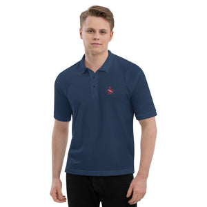 Men's Premium Polo - Scuba Lobster