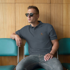 Men's Premium Polo - Ticklestick Logo