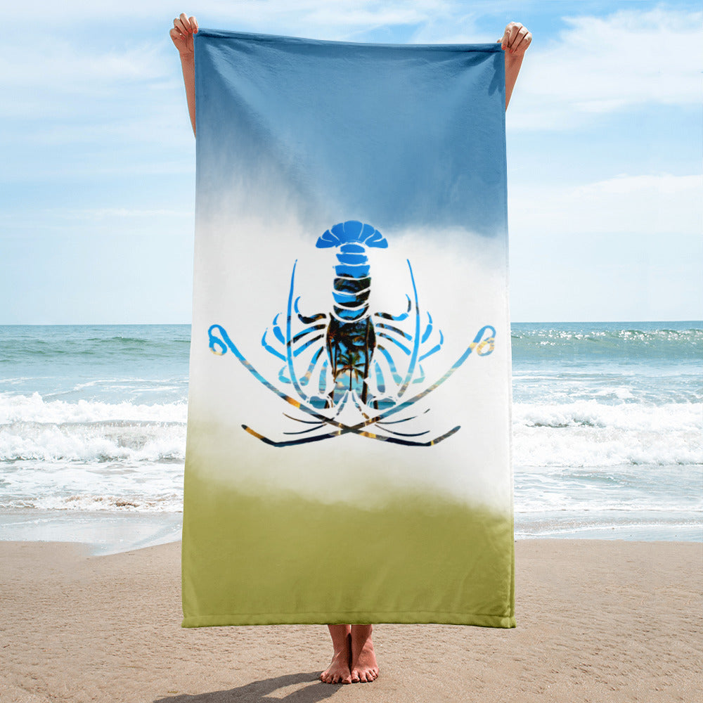 Towel - Palm Lobster