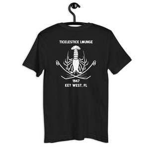 Unisex Pocket T-Shirt - White Lobster
