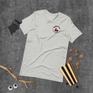 Pumpkin Spice Lat Day (Black / Back) - Short-Sleeve Unisex T-Shirt