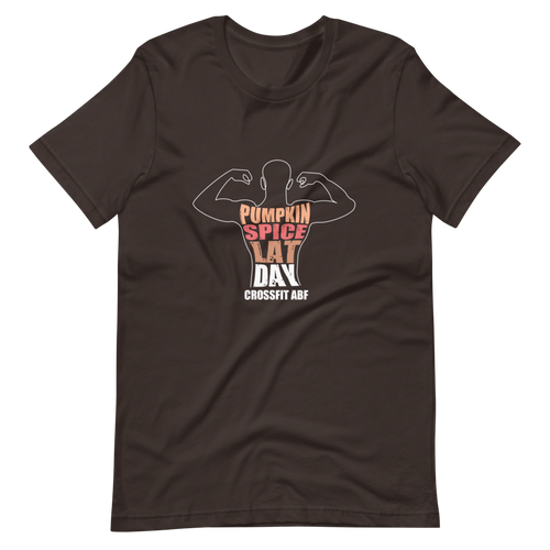 Pumpkin Spice Lat Day (White) - Short-Sleeve Unisex T-Shirt