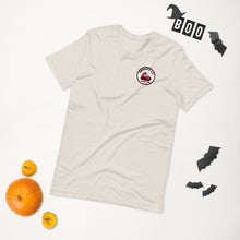 Pumpkin Spice Lat Day (Black / Back) - Short-Sleeve Unisex T-Shirt