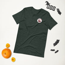 Pumpkin Spice Lat Day (White / Back) - Short-Sleeve Unisex T-Shirt