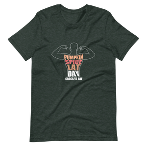 Pumpkin Spice Lat Day (White) - Short-Sleeve Unisex T-Shirt