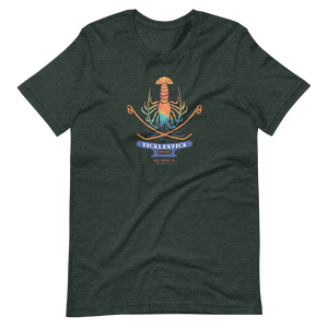 Short-Sleeve Unisex T-Shirt - Ticklestick Lounge Duval Crawl