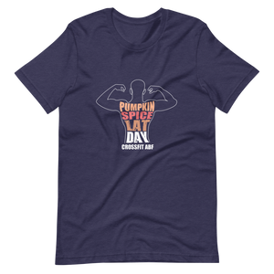 Pumpkin Spice Lat Day (White) - Short-Sleeve Unisex T-Shirt