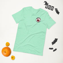 Pumpkin Spice Lat Day (Black / Back) - Short-Sleeve Unisex T-Shirt