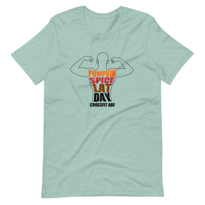 Pumpkin Spice Lat Day (Dark) - Short-Sleeve Unisex T-Shirt