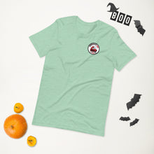 Pumpkin Spice Lat Day (Black / Back) - Short-Sleeve Unisex T-Shirt