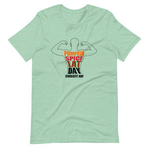 Pumpkin Spice Lat Day (Dark) - Short-Sleeve Unisex T-Shirt