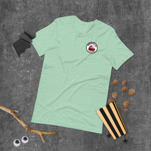 Pumpkin Spice Lat Day (Black / Back) - Short-Sleeve Unisex T-Shirt
