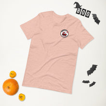 Pumpkin Spice Lat Day (Black / Back) - Short-Sleeve Unisex T-Shirt