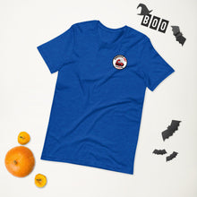 Pumpkin Spice Lat Day (White / Back) - Short-Sleeve Unisex T-Shirt