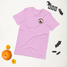 Pumpkin Spice Lat Day (Black / Back) - Short-Sleeve Unisex T-Shirt