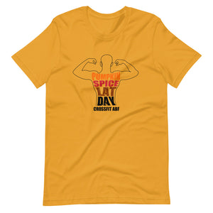 Pumpkin Spice Lat Day (Dark) - Short-Sleeve Unisex T-Shirt