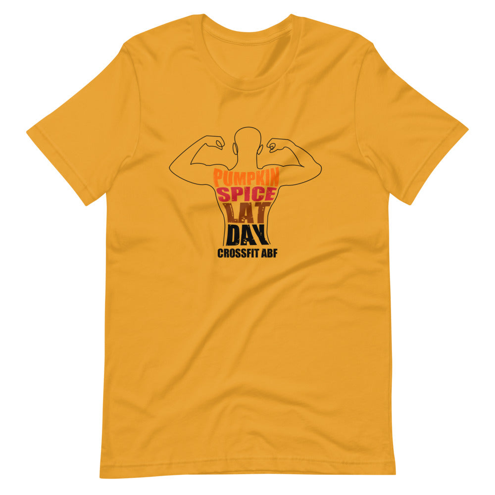 Pumpkin Spice Lat Day (Dark) - Short-Sleeve Unisex T-Shirt