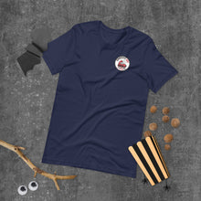 Pumpkin Spice Lat Day (White / Back) - Short-Sleeve Unisex T-Shirt