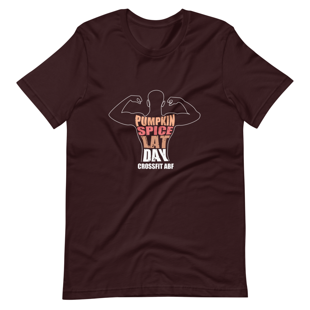 Pumpkin Spice Lat Day (White) - Short-Sleeve Unisex T-Shirt