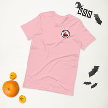Pumpkin Spice Lat Day (Black / Back) - Short-Sleeve Unisex T-Shirt