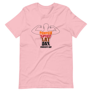 Pumpkin Spice Lat Day (Dark) - Short-Sleeve Unisex T-Shirt