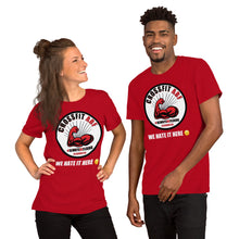 Unisex t-shirt - We Hate It Here (:
